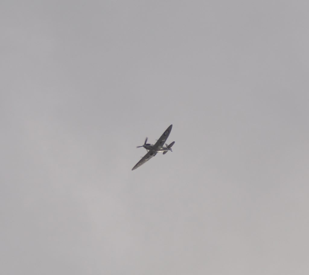 Spitfire over Hellfire Corner.