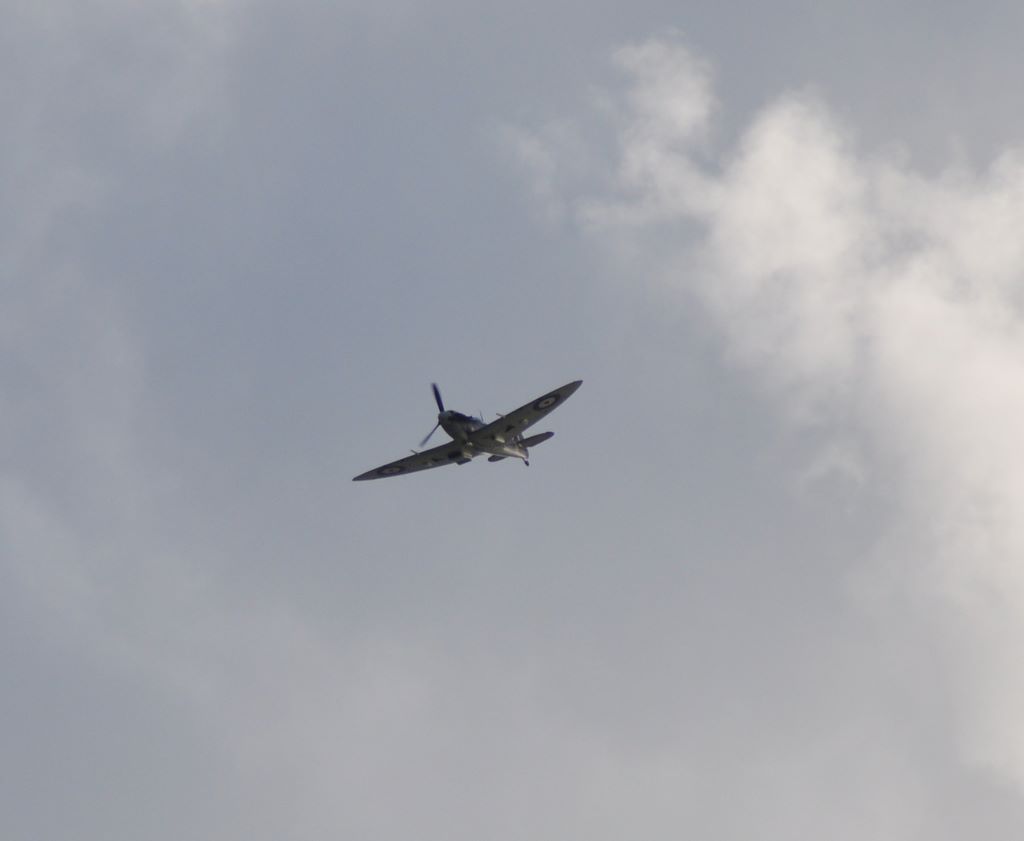 Spitfire over Hellfire Corner.
