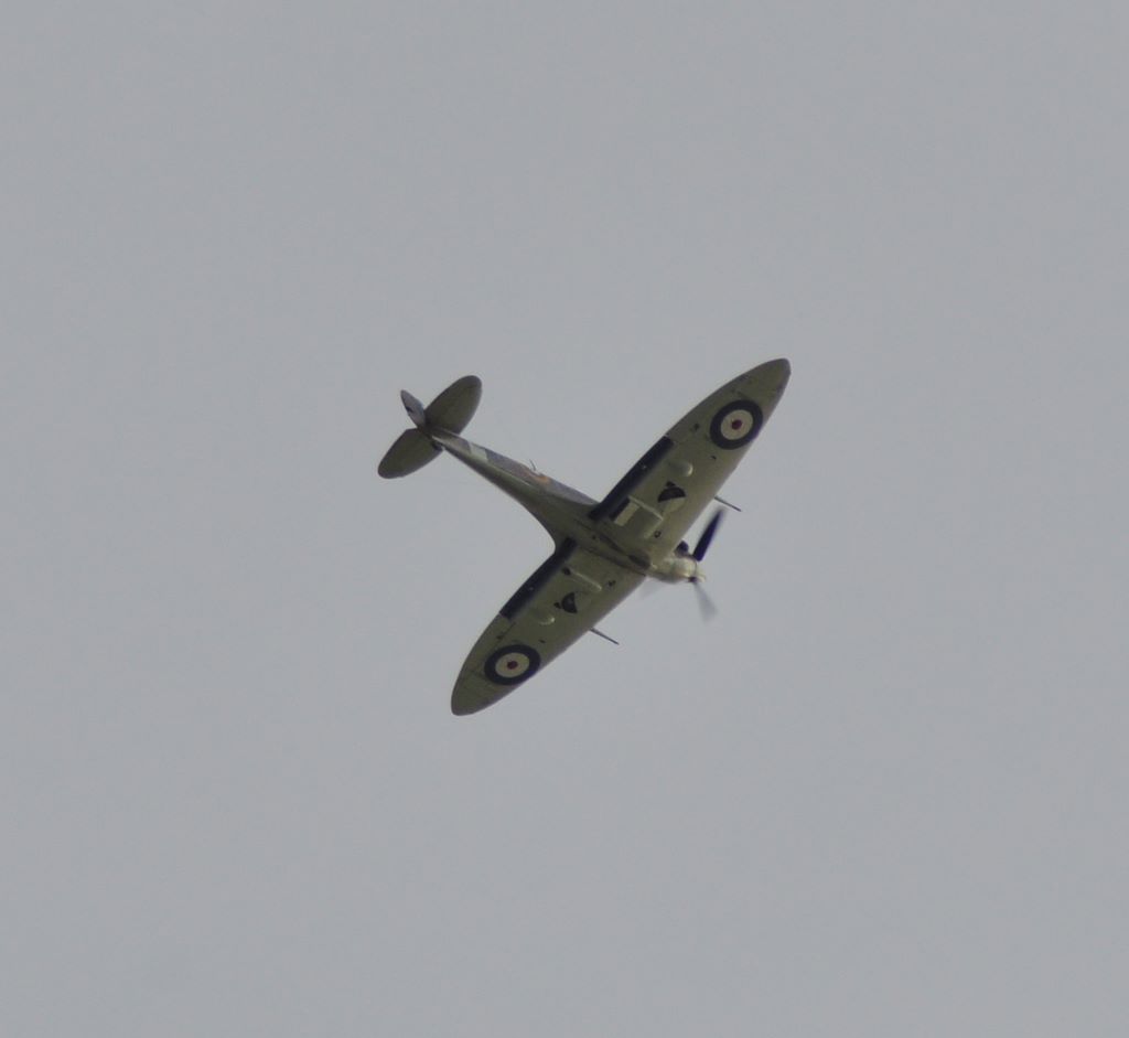 Spitfire over Hellfire Corner.